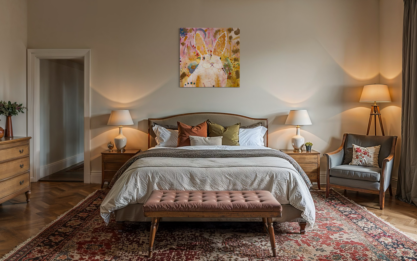 Original «Shimmering in the meadow»